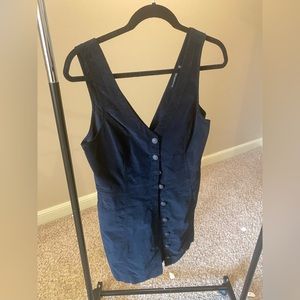 Abercrombie Black Button Dress